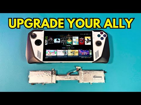 Видео: Аккумуляторный модуль Asus ROG Ally 74 Вт·ч: и многое другое