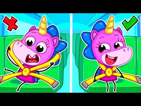 Видео: Давайте пристебнемося! | Вчимо правила безпеки в шкільному автобусі🚌📖 | Крихітка Мімі🦄