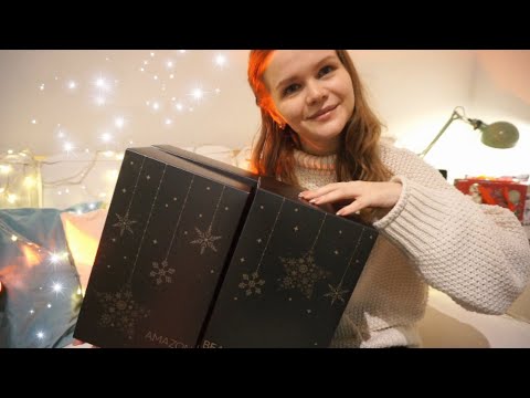 Видео: Асмр | Открываем Адвент Календарь ❄️ AsmrMas1