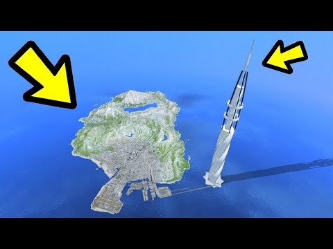 Видео: Самая ВЫСОКАЯ БАШНЯ в МИРЕ из Космоса в GTA 5 МОДЫ! ОБЗОР МОДА GTA 5 (GTA 5 Mods)