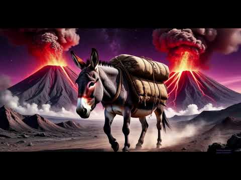 Видео: Ослик