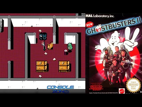 Видео: New Ghostbusters 2 (Новые Охотники за Привидениями 2) - прохождение игры (Денди, 8-bit)