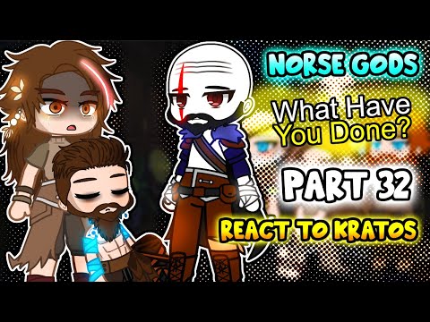 Видео: Реакция скандинавских богов на Кратоса, часть 32 || GOW Ragnarök || - Реакция Gacha Club