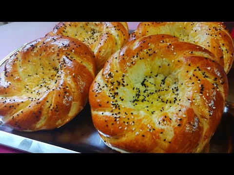 Видео: Самые Вкусные Узбекские Лепёшки! Как в Тандыре! Оставайтесь Дома!Ифторлик Таомнама.