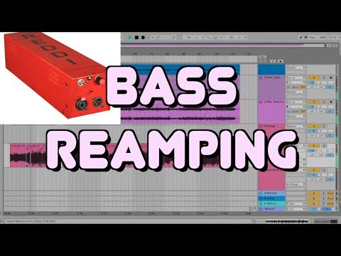 Видео: Студийные будни басиста. Как делать РЕАМПИНГ бас гитары и зачем это нужно.