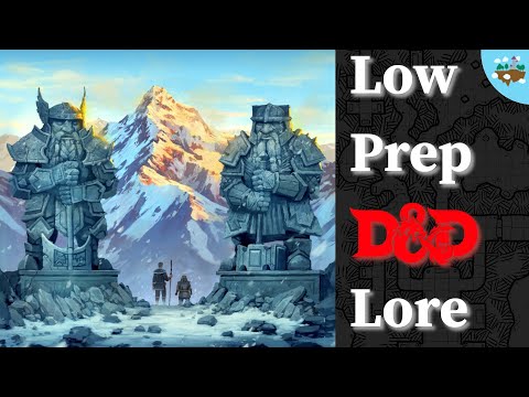 Видео: Low Prep DnD Lore: добавление истории в вашу игру без написания романа