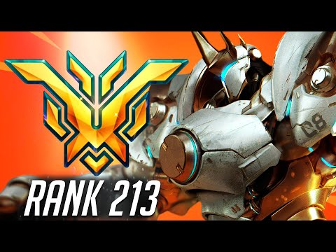 Видео: Смотрите на ЛУЧШЕГО Райнхардта в мире — LHCloudy! [Overwatch 2, 18 сезон, топ-500]