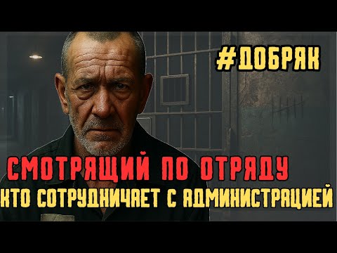 Видео: Cотрудничал с администрацией? и Кто такой  Смотрящий по отряду?