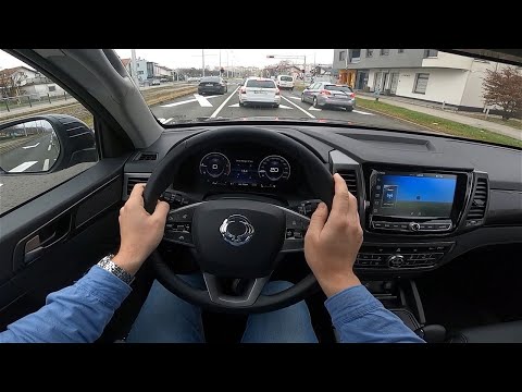 Видео: SsangYong MUSSO GRAND 2023 года [2.2 e-XDI] Тест-драйв от первого лица (Личный опыт) CARiNIK