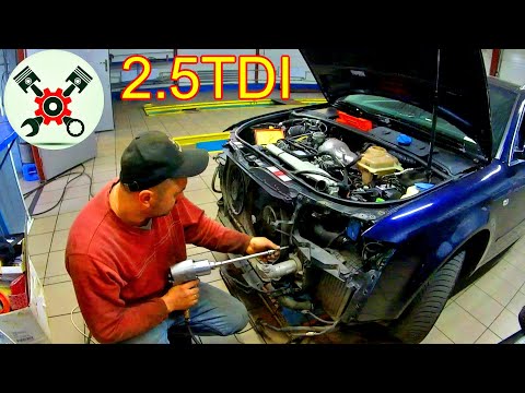 Видео: Audi A4 2002г. 2.5TDI Вовремя на ремонте!!!