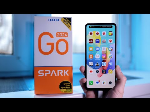 Видео: Что могут бюджетники за 6500₽? TECNO SPARK GO 2024