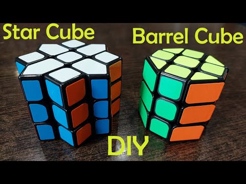Видео: Как сделать Восьмиугольную Звезду и Куб Бочку | How to Make a Star Cube & Barrel Cube | DIY