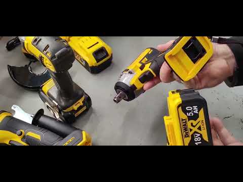 Видео: Обзор на китайский набор ГАЙКОВЕРТ и БОЛГАРКУ DeWalt