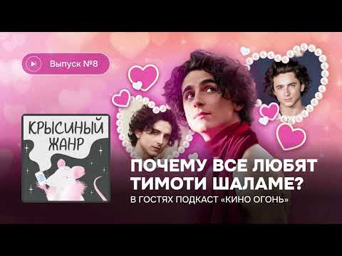 Видео: Крысиный жанр. Выпуск №8. Почему все любят Тимоти Шаламе? В гостях подкаст «Кино огонь»