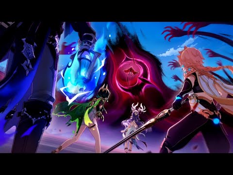 Видео: Финальная Битва с Рери!! Genshin Impact (Luna II, Глава IV: Элегия угасшего лунного света) 7 серия