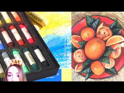 Видео: ОБЗОР: Сухая пастель MUNGYO Handmade soft pastel и Бумага для пастели Winsor&Newton "Tints"