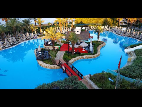 Видео: ⭐⭐⭐⭐⭐AQI Pegasos ROYAL/RESORT/CLUB. Depths of pools. Havuzların derinliği. Глубина бассейнов. Resort