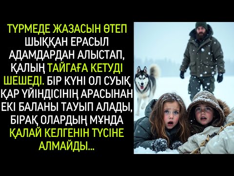 Видео: Тайганың иен қарында өмір сүрген Ерасыл қар құрсауында қол-аяғы байланған егіз қыздарды тауып алды.