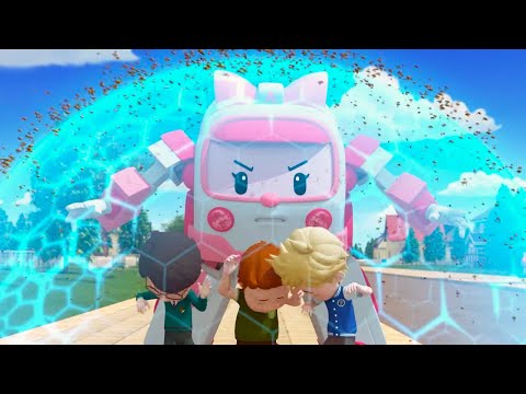 Видео: 🚑 РОБОКАР ПОЛИ - Когда появляются осы (4 серия) 🚒 Уроки безопасности с Эмбер | Мультфильм для детей