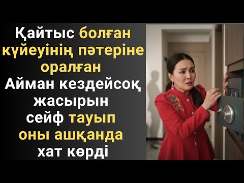 Видео: Қайтыс болған күйеуінің пәтеріне оралған Айман кездейсоқ жасырын сейф тауып оны ашқанда хат көрді