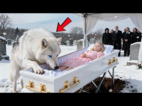 Видео: Волк остановил похороны маленькой девочки — то, что случилось потом, шокировало всех!
