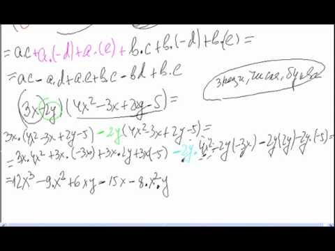 Видео: Разкриване на скоби при умножение на изрази.mp4
