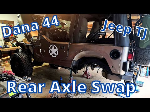 Видео: Замена заднего моста Dana 44 | Jeep TJ