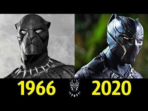 Видео: Черная Пантера - Эволюция (1966 - 2020) ! История Короля ТЧаллы !