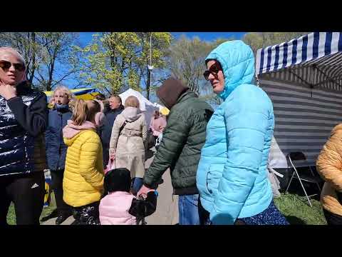 Видео: ярмарка в Маарду || Maardu kevadlaat 2022 || Эстония