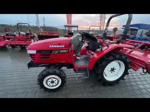 Видео: Відео огляд на японський міні трактор Yanmar AF-250 | Totus Traktor