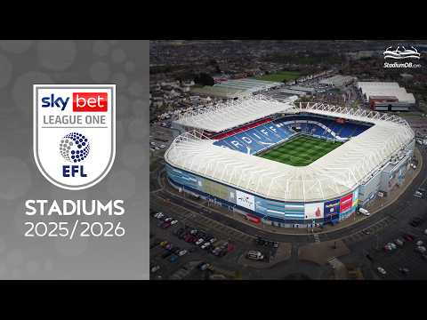 Видео: 🏴󠁧󠁢󠁥󠁮󠁧󠁿 Стадионы Первой лиги Английской футбольной лиги 2025/26