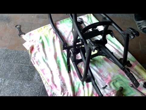 Видео: Ставим маятник на раму мотоцикла ДНЕПР !