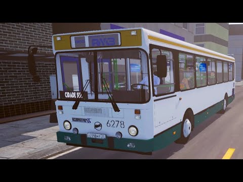 Видео: На стареньком ЛиАЗе по Бразилии : ЛиАЗ 5256.25 в Proton bus simulator