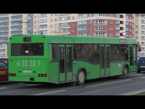 Видео: Информатор автобусного маршрута 147 г.Минска (голос Эдуард Данченко)