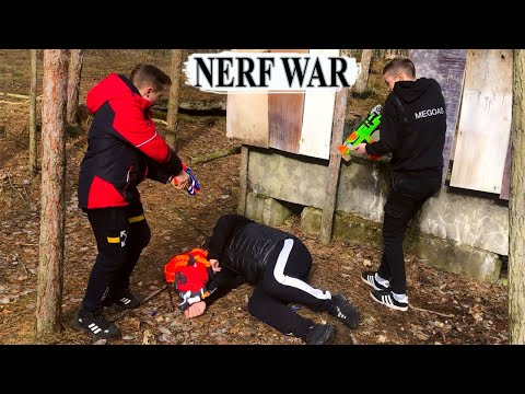 Видео: НЁРФ БИТВА Лучший ДРУГ попал в беду NERF WAR