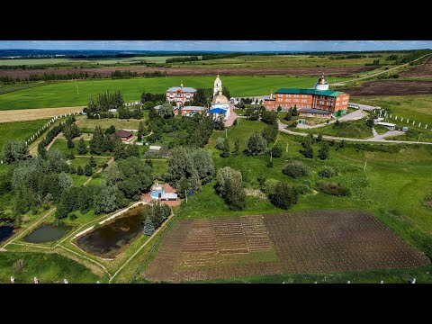 Видео: Казанская Ключевская пустынь. Небеса на земле.