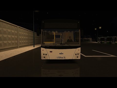 Видео: Omsi 2.МАЗ-206.060 переделки By Mihail Babenko