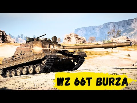 Видео: #shorts🔥WZ 66T Burza Польская прем ПТ🔥#wot #мир_танков