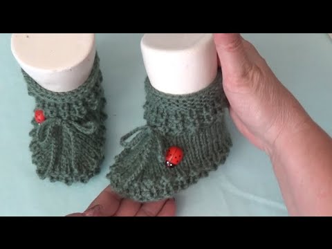 Видео: Пинеточки на каждый день. Babyschuhe für jeden Tag