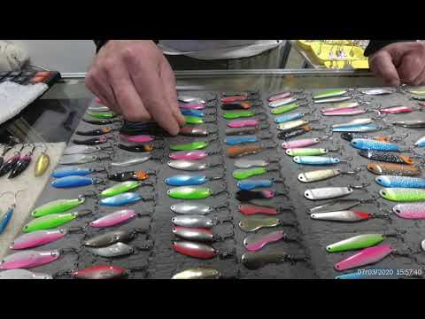 Видео: Выставка 2020 стенд Даига Андрей Моховцев Блесны для ловли ЖЕРЕХА и не только