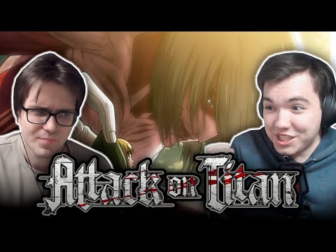Видео: ЖЕНСКАЯ ОСОБЬ ♀️ Атака Титанов | 1 Сезон 17-18 Серия | Реакция