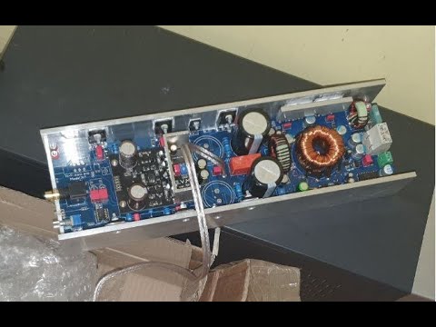 Видео: Дубль 2 - первый замер клона IRAUDAMP7S на IRS2092S