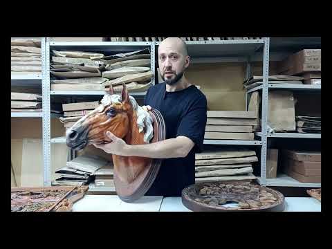 Видео: Лошадь на картушке