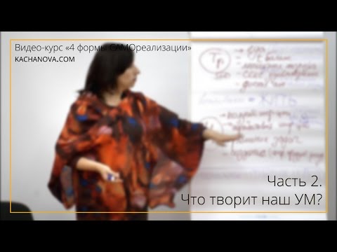 Видео: Что творит наш УМ? | Видео-курс «4 формы САМОреализации» ч.2