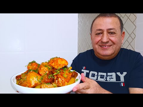 Видео: КУРИЦА с КАРТОШКОЙ Шашлык в духовке! Новый вкусный РЕЦЕПТ!