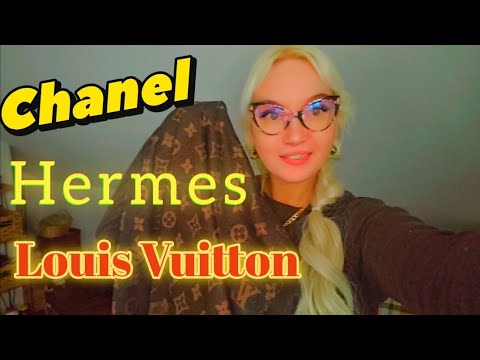 Видео: Мои Платки Chanel , Louis Vuitton , Hermes! ♥️ КАК КРАСИВО ЗАВЯЗАТЬ ПЛАТОК? 