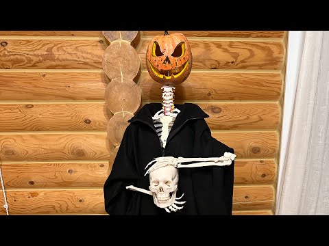 Видео: Halloween🎃 Пума Месси остался в восторге от этого творения!| Месси отнимал у Саши тыкву