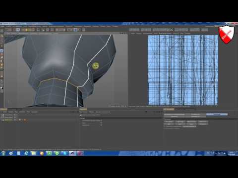 Видео: Еще раз об UV сетки в Cinema 4d