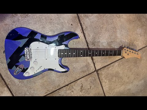 Видео: Гитары на продажу - гитара в стиле EVH S