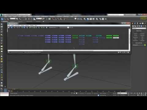 Видео: 3D Max KF - №6 (IK-solver инверсная кинематика)